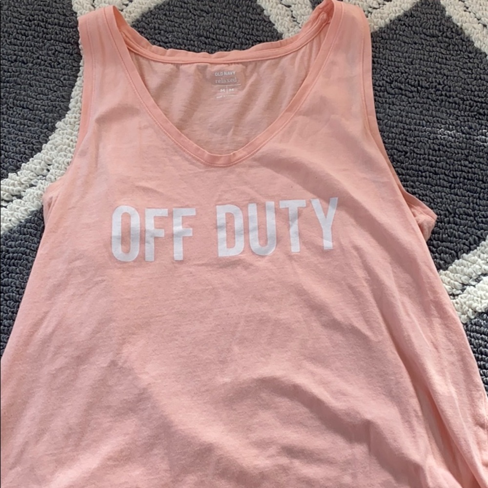Off Duty tank top